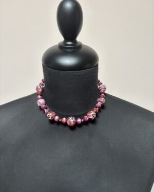 Paarse & Bruine ketting