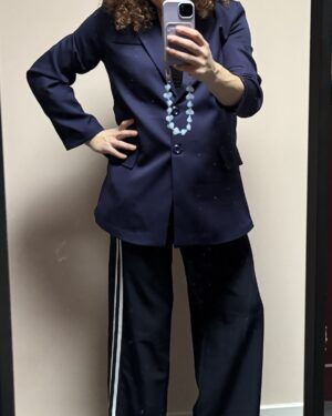Blauwe blazer
